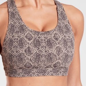 Athleta Ultimate Snake Bra D-DD